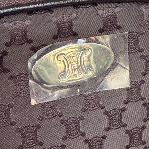 CELINE Vintage Unused Triomphe Cosmetic Pouch - Picture 3 of 6